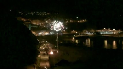 Hoguera de San Xuan playa Palmera Candás 2013