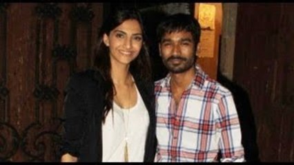 Sonam Kapoor And Dhanush At Chandan Cinema