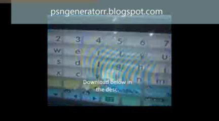 Download Video: Generateur de code psn - 100% de travail avec la preuve -June - Juillet 2013 Update- dernière mise à jour