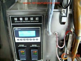 4 köşe el beslemeli paketleme makinası