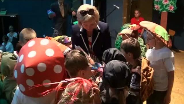 Spektakl przedszkolaków z Komorowa Ostrów Mazowiecka 2013