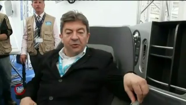 Jean-Luc Mélenchon voyage en classe affaire