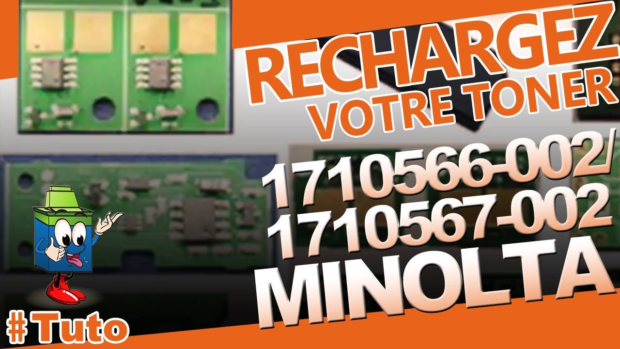 Comment bien recharger une cartouche Minolta PagePro 1710566-002 / 1710567-002