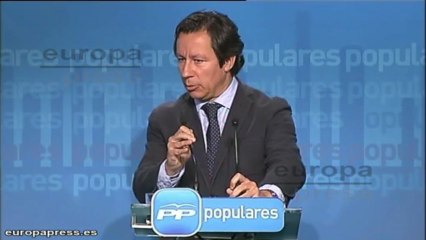 Floriano: "Todo el PP comparte la indignación de Quiroga"