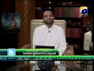 Jummah Kareem Ep # 20 Part 2 with Aamir Liaquat Husain on Geo tv at 21-6-2013