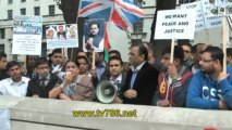 MQM UK Protest against Terrorists attacks & Extrajudicial Killings of MQM workers