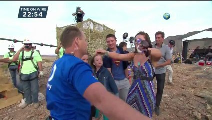 Aventureiro cruza o Grand Canyon sobre corda