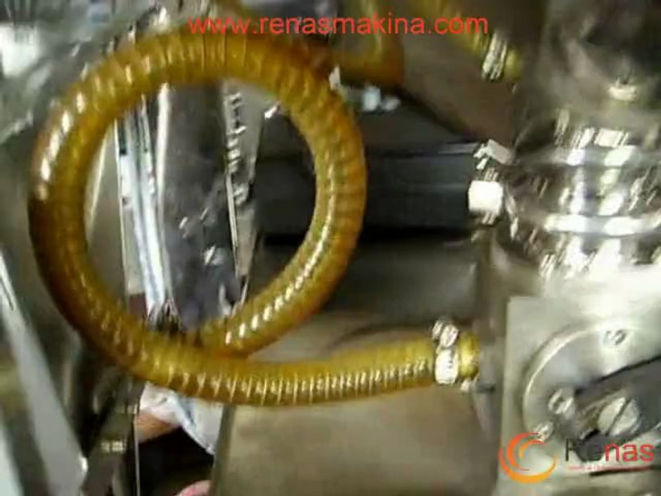 Sırttan Dikişli Sıvı Dolum Makinası