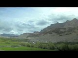 Clouds passing over a brilliant Ladakhi landscape