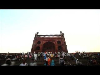 Entrance to the Jama Masjid Mosque