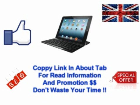 ^) Buy Logitech Ultrathin Keyboard Cover for iPad 2 and iPad 3 - Black UK Shopping Deals )$