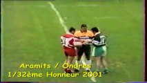 Aramits / Ondres 1/32ème Honneur 2001