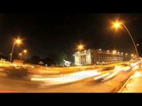 Time lapse Across udyog bhawan metro