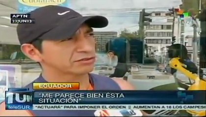 Ciudadanos ecuatorianos de acuerdo en otorgar asilo a Snowden