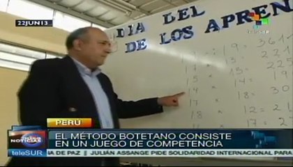 Revoluciona maestro peruano la forma de aprender a multiplicar