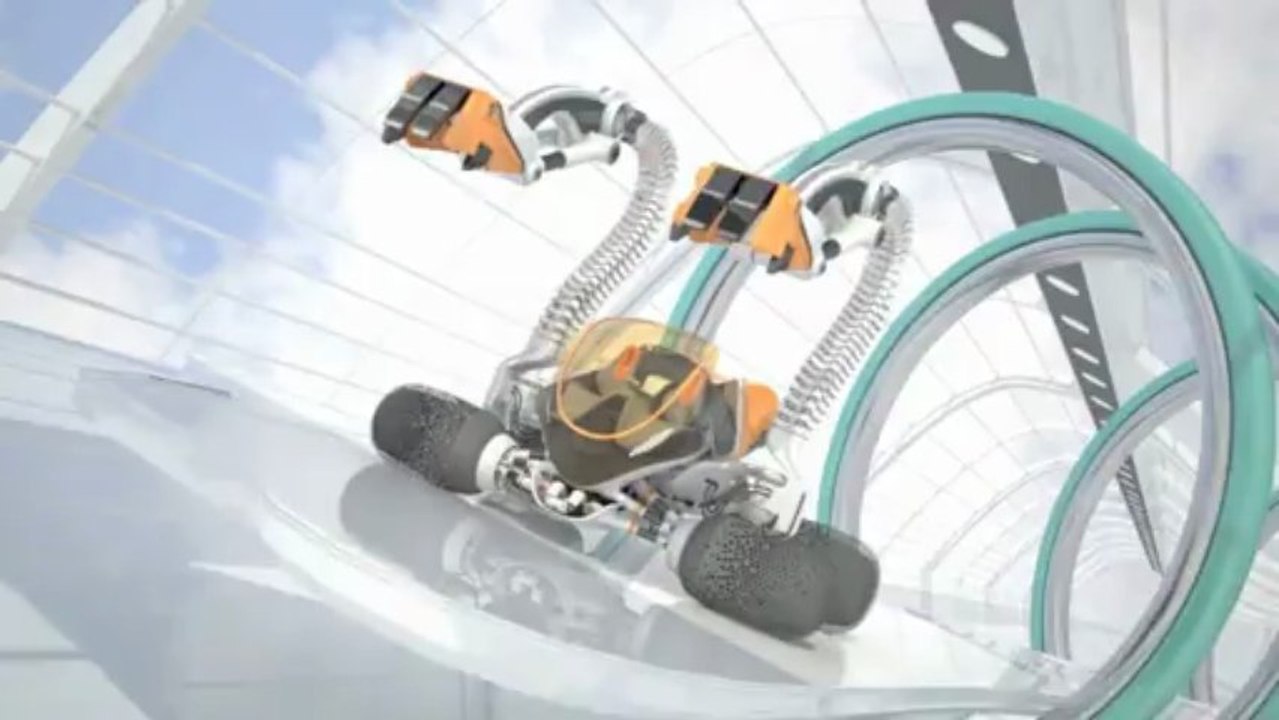 In der Technik Visionen schaffen für eine Futuristische Welt