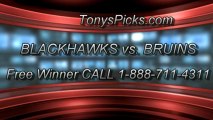 Game 6 NHL Pick Boston Bruins vs. Chicago Blackhawks Odds Playoff Prediction Preview 6-24-2013