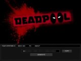 Key generator Deadpool Free CD - Key