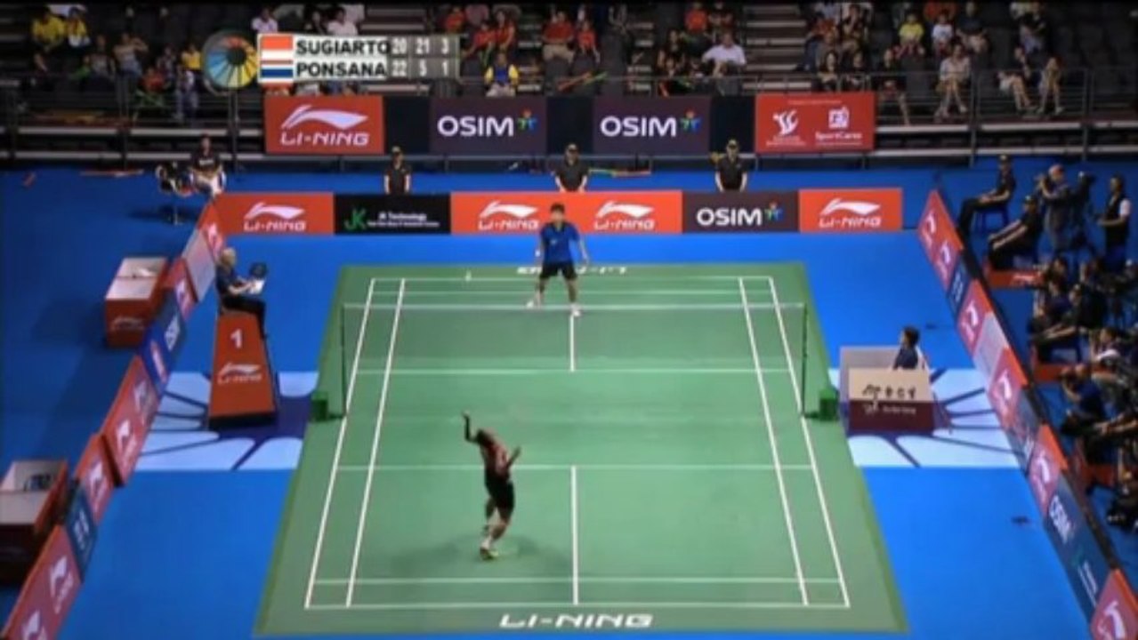 Badminton: titelverteidgung futsch! ponsana vorgeführt