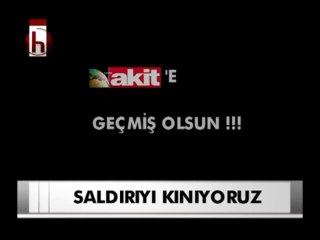 HALK HABER'DEN YENİ AKİT'E GEÇMİŞ OLSUN