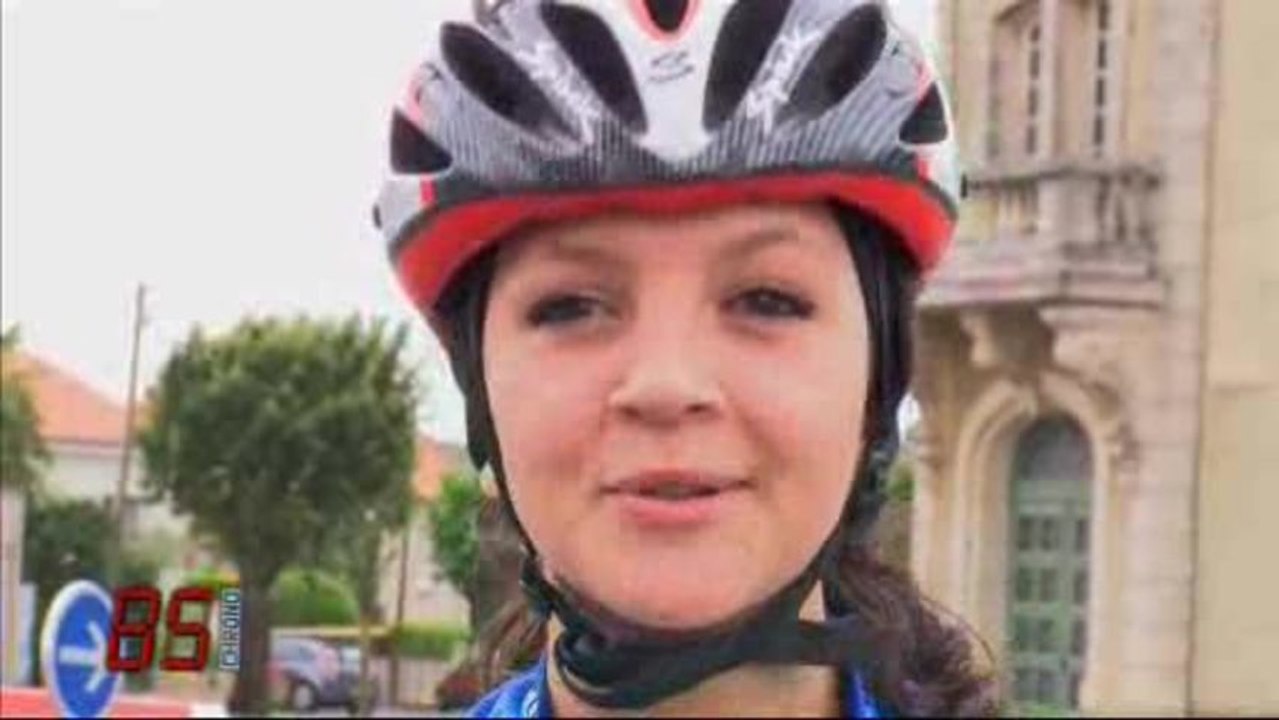 Cyclisme : Portrait de Chloé Fortin (Les Herbiers)