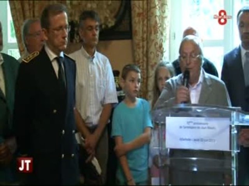 Cérémonie d'hommage à Jean Moulin (Albertville)