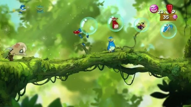 rayman origins ►Melo et Malik dans le désert du Didgeridoos Ep4