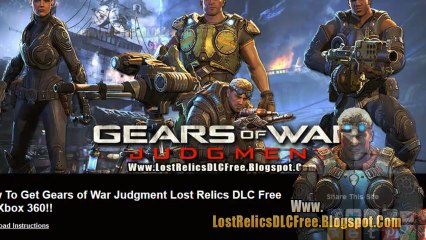 How to Download Gears of War Judgment Lost Relics DLC Free