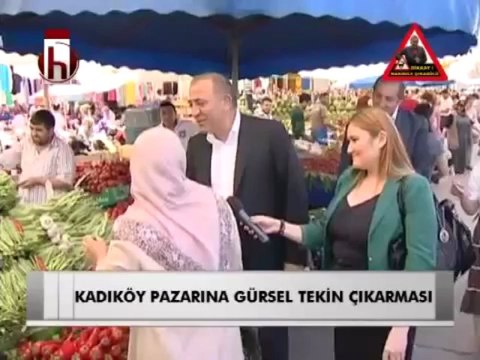 MAKBULE- KADIKÖY PAZARINA GÜRSEL TEKİN ÇIKARMASI PART 1