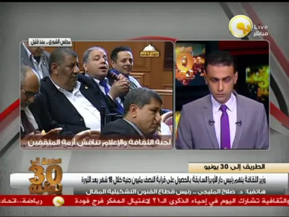 صلاح المليجي: لماذا لم يقدم وزير الثقافة أي أوراق تثبت إهدار المال العام