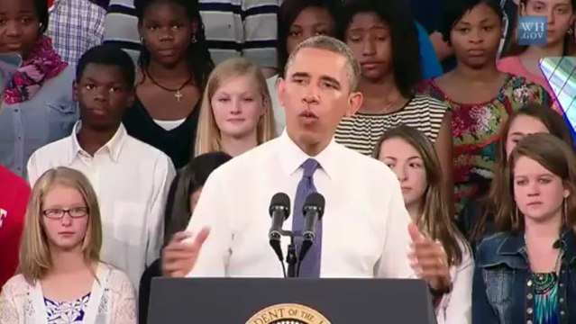 Barack Obama Singing Get Lucky by Daft Punk (ft. Pharrell)