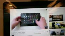 Test Sony Experia Z  oglądanie materiału YT