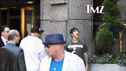 Anthony Kiedis fight with Bodyguard