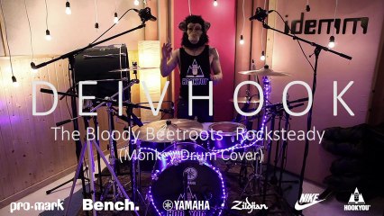 Deivhook - The Bloody Beetroots - Rocksteady (Drum cover)
