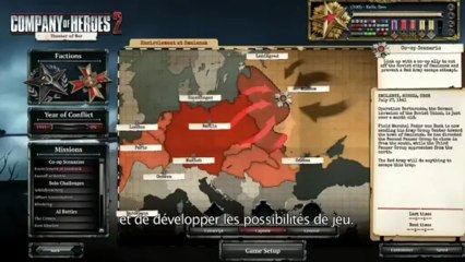 Company Of Heroes 2 - Journal des développeurs sur le solo (VF)