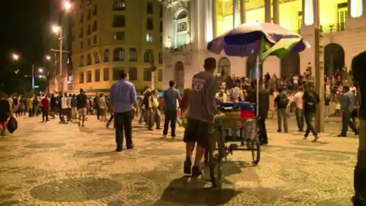 Protesto no Rio repercute propostas do Planalto