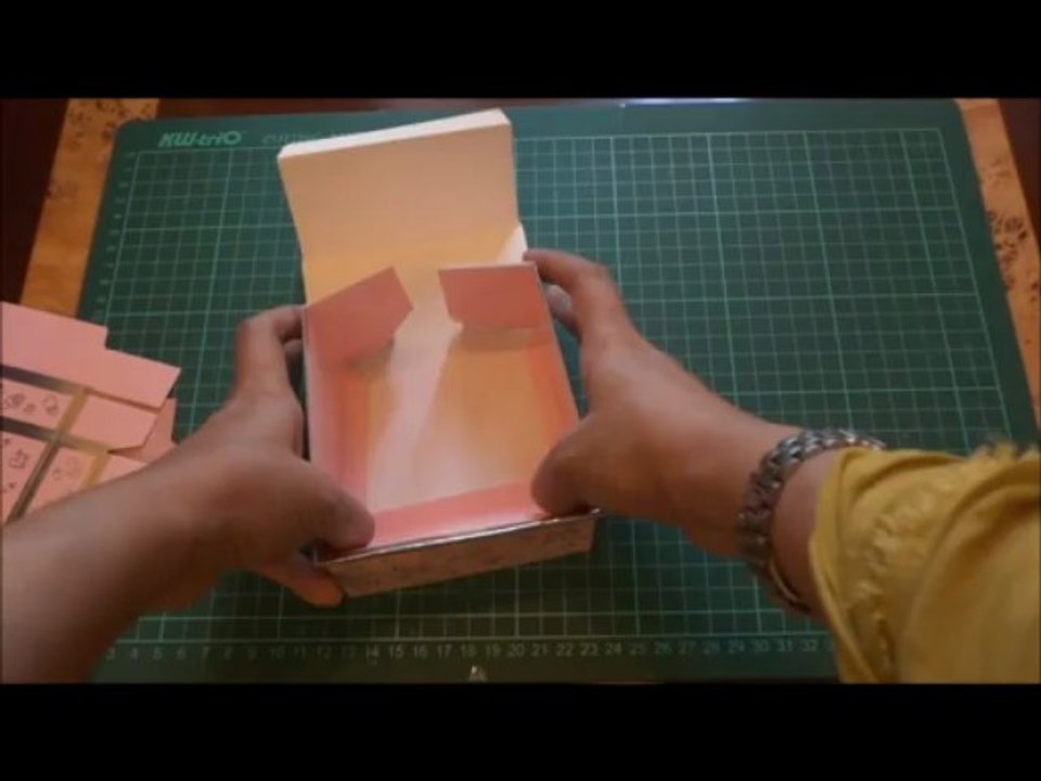 How to Assemble a 4" die cut box