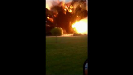 CAUGHT ON CAMERA: Fertilizer Plant Explosion Near Waco, Tex