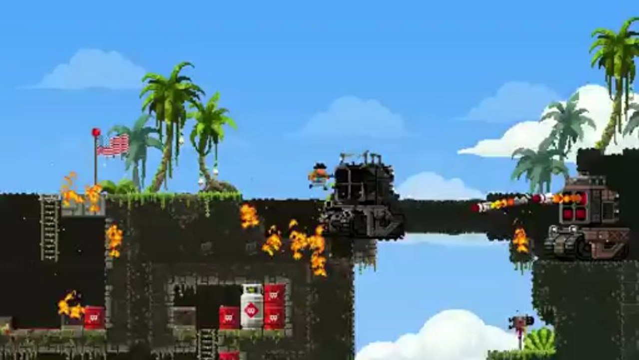 Broforce - Quelques phases de gameplay