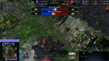 Stephano vs sLivko - Game 3 - WCS Saison 2 - Starcraft 2
