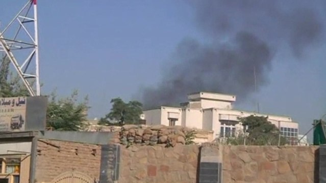 Afghan presidential palace attack