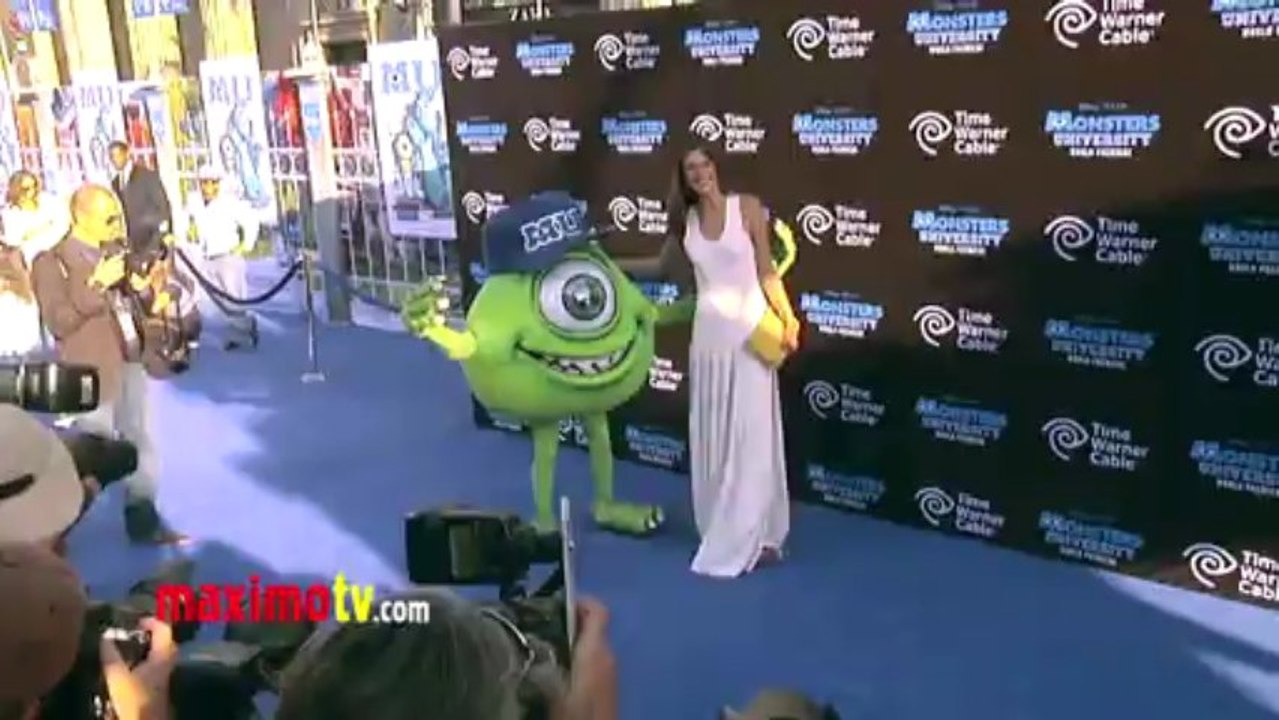 Alessandra Ambrosio "Monsters University" World Premiere Blue Carpet Arrivals