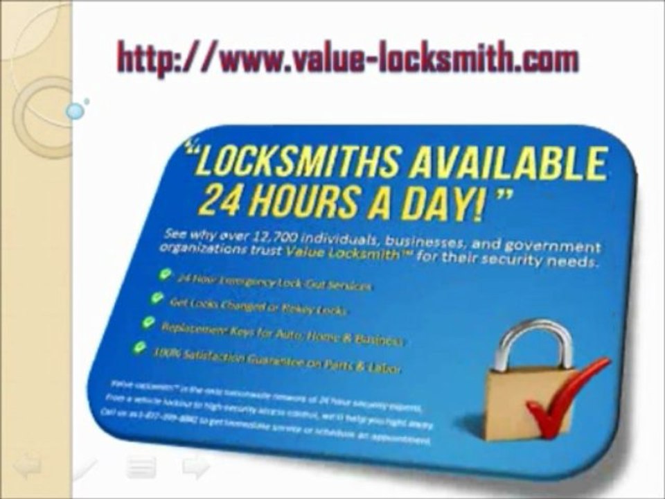 Locksmith Services