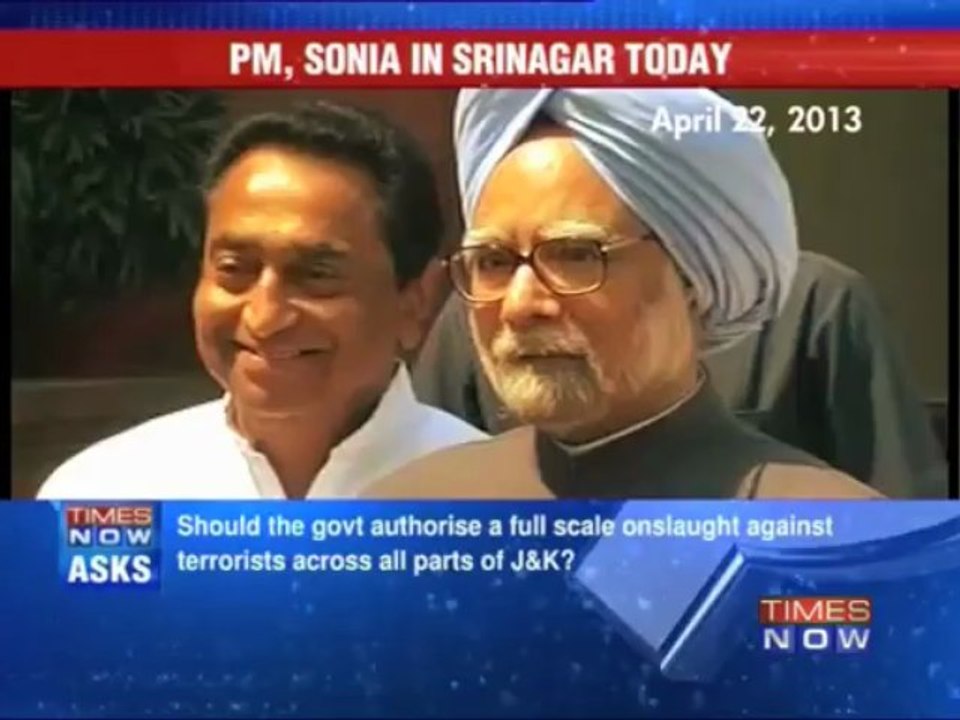 PM, Sonia in Srinagar today