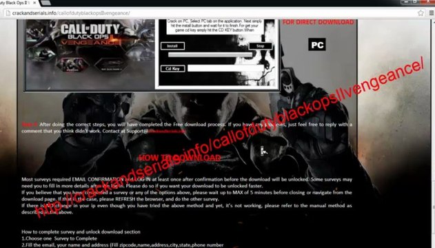 call of duty black ops II vengeance[DOWNLOAD](PC,PS3,XBOX360)[Crack][Keygen][FIX]
