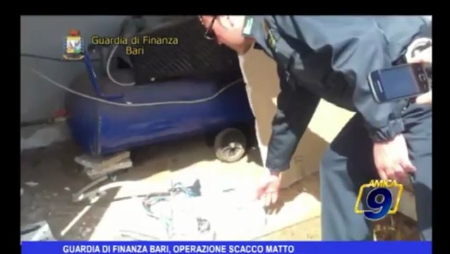 Guardia di Finanzia Bari, operazione scacco matto