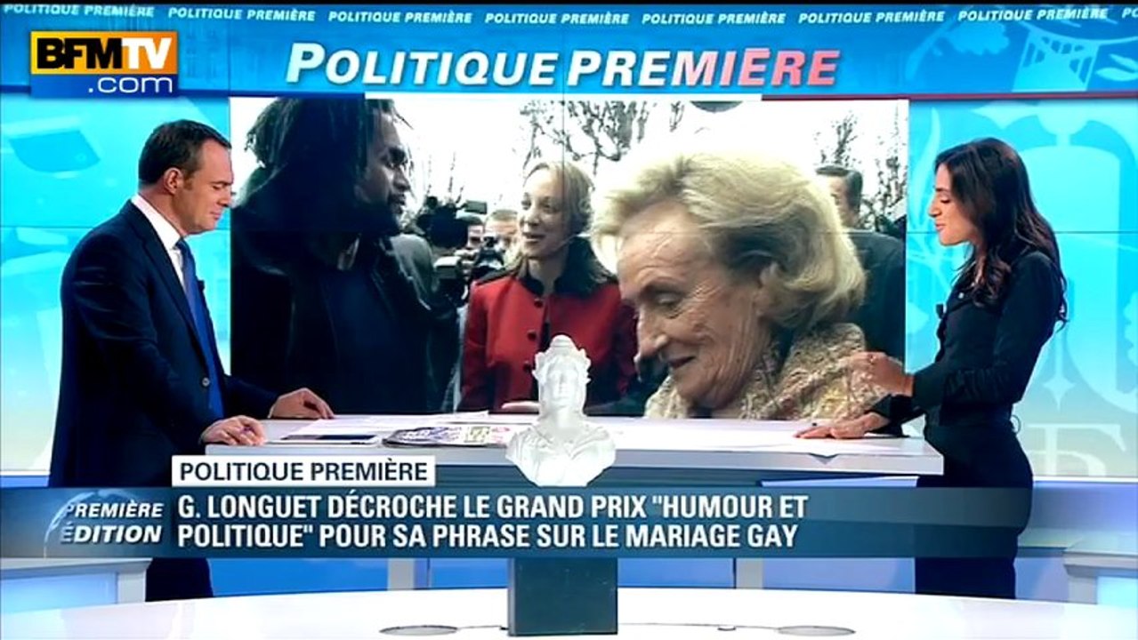 Politique Première: Longuet décroche le prix "Humour et politique" - 25/06