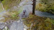 Gee Atherton gets hunted by a Peregrine Falcon