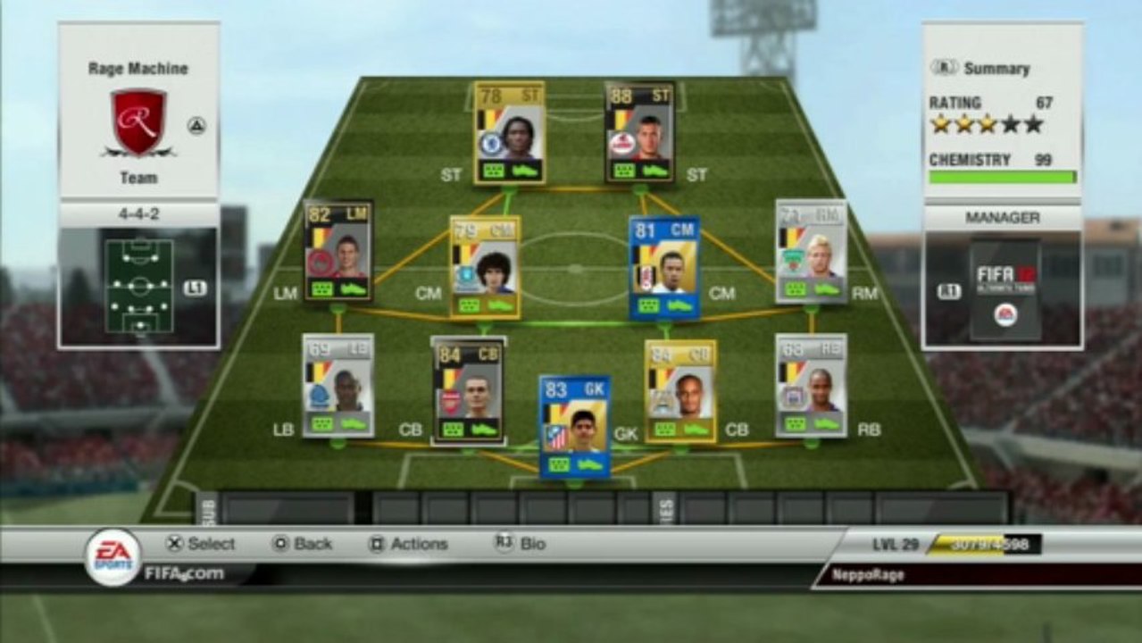 Squad Builder - Belgian Brilliance