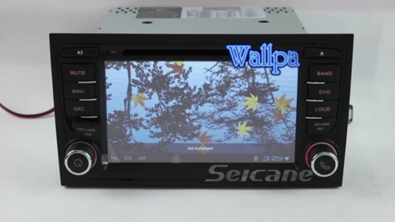 best Android 4.0 Audi A4 head unit GPS Navigation System 3G Wifi